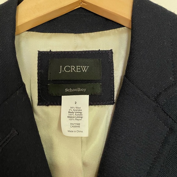 Jcrew navy schoolboy blazer - Picture 2 of 2